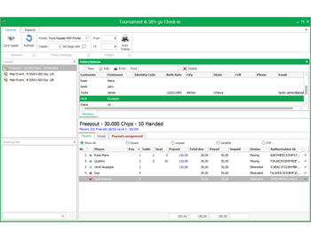 Registrazione Tornei