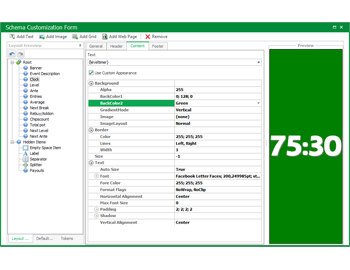 Layout fields customizing